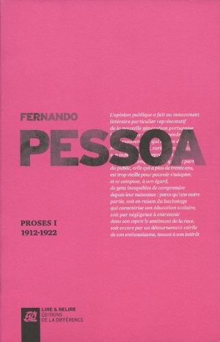 Proses : Volume I 1912-1922