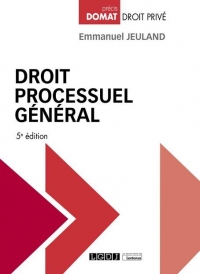 Droit processuel général, 5ème édition (2022)
