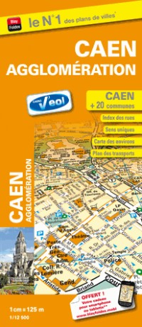 Caen agglomération : 1/12 500