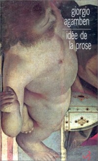 Idée de la prose