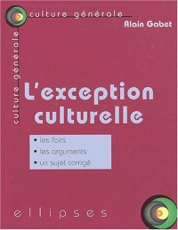 L'exception culturelle