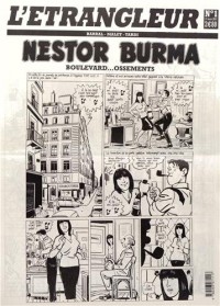 L'Etrangleur, N° 1 13 Mars 2013 : Nestor Burma : Boulevard... ossements