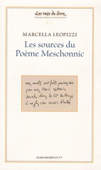 Les Sources du Poème Meschonnic