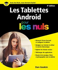 Tablettes Android pour les Nuls grand format, 4e édition