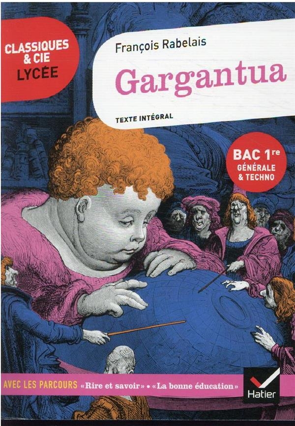 Gargantua (oeuvre au programme Bac 2025, 1re générale & 1re techno)