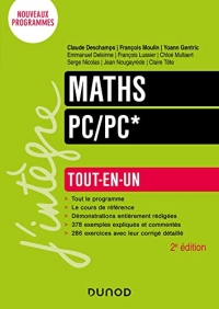 Mathématiques Tout-en-un PC/PC* - 2e éd. (J'intègre)