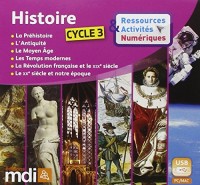 Clé USB Ressources Numériques Histoire cycle 3