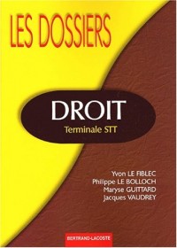 Droit Terminale STT