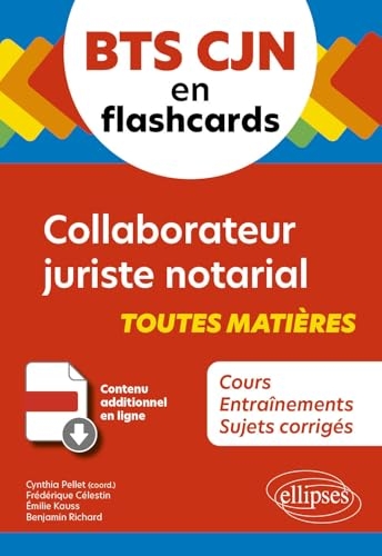 BTS CJN en flashcards: Collaborateur juriste notarial