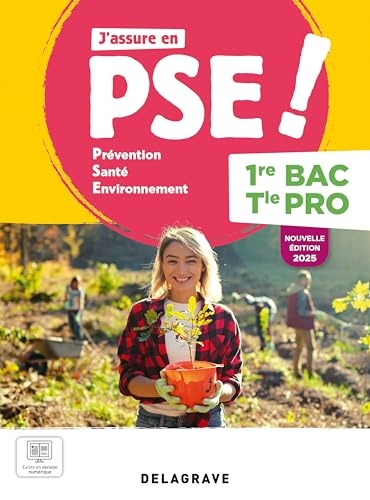 J'assure en Prévention Santé Environnement (PSE) 1re, Tle Bac Pro (2025) - Pochette élève