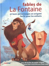 Fables de La Fontaine, personnages en origami