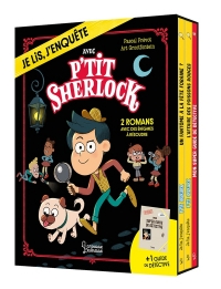 COFFRET P'TIT SHERLOCK 2 romans + 1 guide détective: P'tit Sherlock