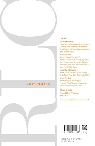 Revue de littérature comparée - N°3-2023