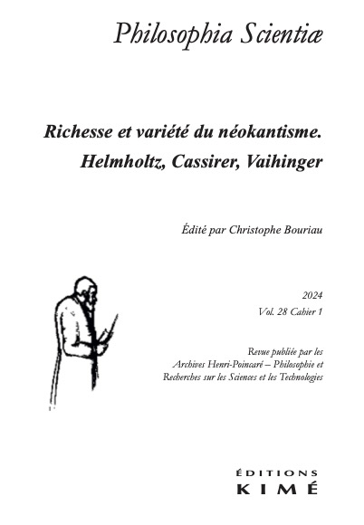 Philosophia scientiae 28/1: Varia