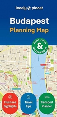 Lonely Planet Budapest City Map 2 2