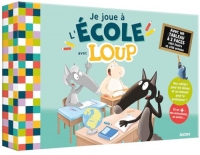 Je joue à l'école avec loup