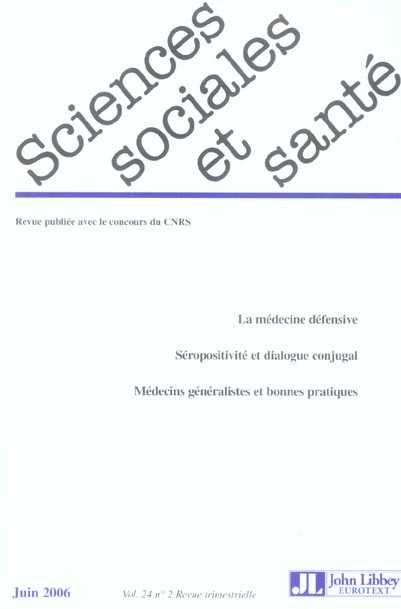 Revue Sciences Socia