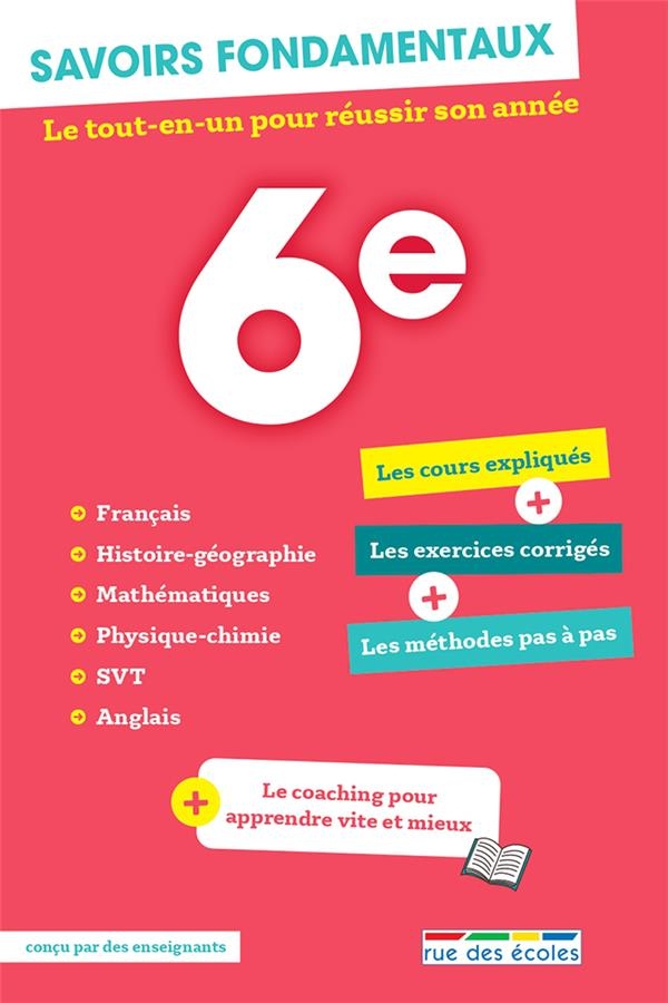 Savoirs fondamentaux - 6e - Toutes les matières