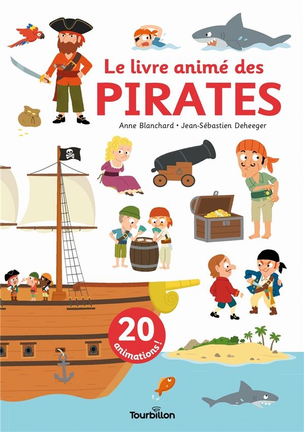Le livre animé des pirates