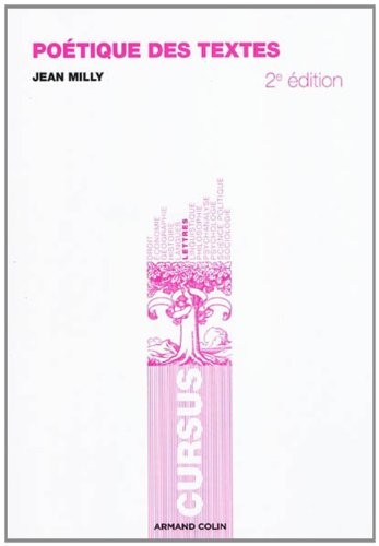 Poétique des textes