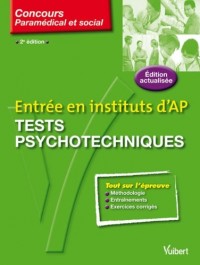 Tests psychotechniques : Entrée en institut d'AP