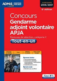 Concours Gendarme adjoint volontaire - APJA - Catégorie C - Tout-en-un - Concours 2016-2017