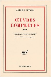 Oeuvres complètes, tome 8