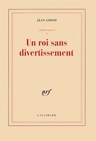 Chroniques, I : Un roi sans divertissement