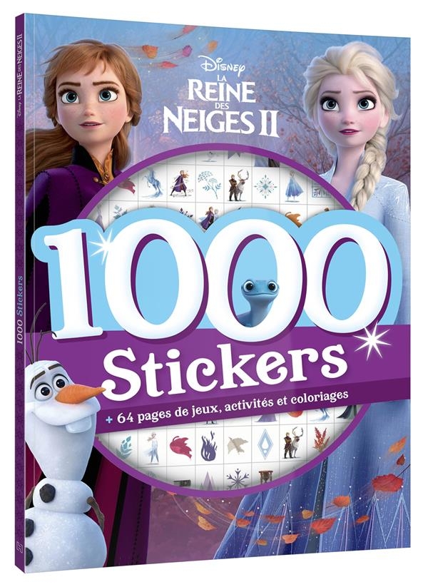LA REINE DES NEIGES 2 - 1000 stickers - Disney
