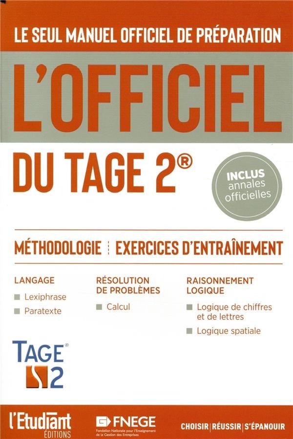 L'officiel du TAGE 2
