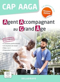 Les Parcours Pros CAP Agent Accompagnant du Grand Âge (AAGA) (2024) - Pochette élève