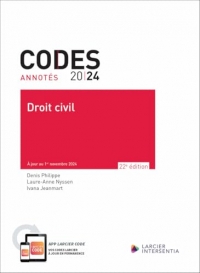Code annoté - Droit civil 2024 - À jour au 15 octobre 2024