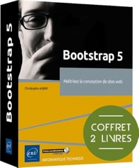 Bootstrap 5 - Coffrets de 2 livres : Maîtrisez la conception de sites web