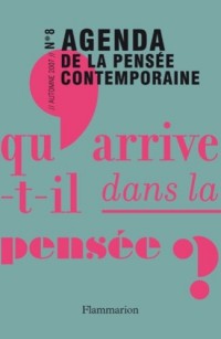 Agenda de la Pensee Contemporaine N 8