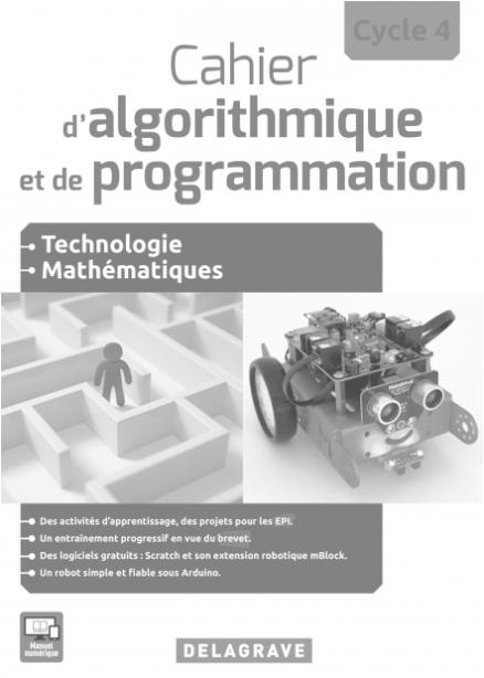 Cahier d'algorithmique et de programmation Cycle 4 : Livre du professeur
