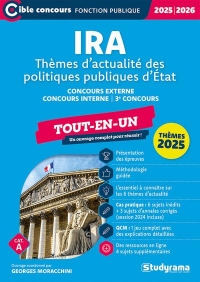 Concours des IRA – Thèmes d’actualité des politiques publiques d’État: Concours externe – Concours interne – 3e concours