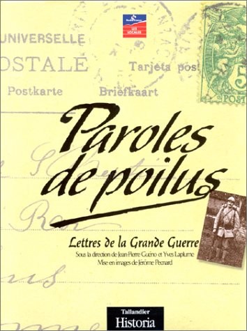 Paroles de poilus [9782744121302]