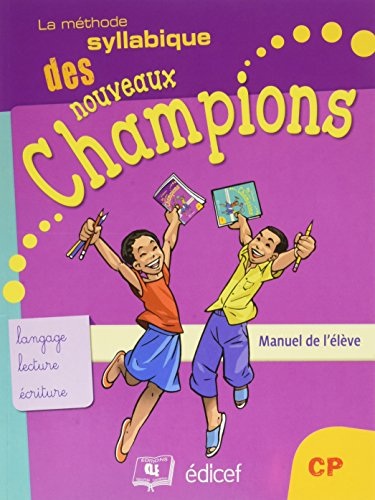 Méthode syllabique Champions CP/CP2 ELEVE