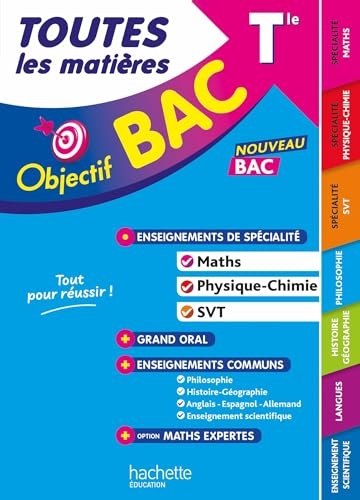 Objectif BAC TLM Tle Spé Maths-Physique-chimie - SVT + enseignements communs - BAC 2027