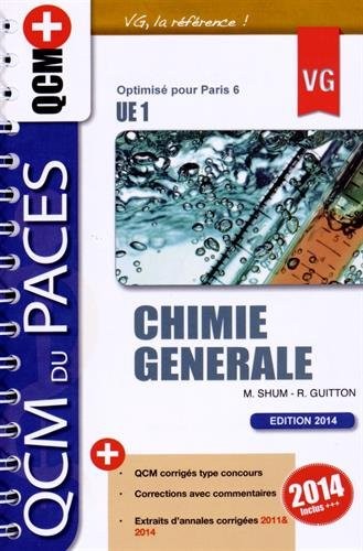 Chimie générale UE 1 : Spécifique à Paris 6