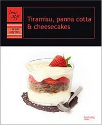 Tiramisu, panna cotta & cheesecakes