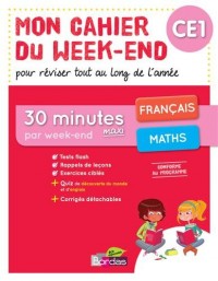 Mon cahier du week-end CE1