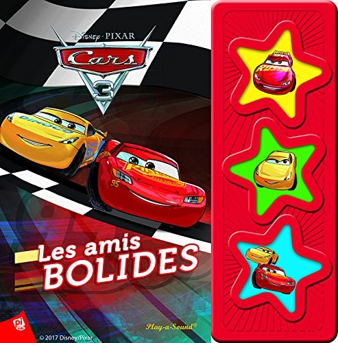 Cars 3 : Livre sonore 3 boutons