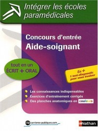 Concours d'entrée Aide-soignant