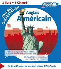 Coffret conversation anglais Américain (Guide+CD)