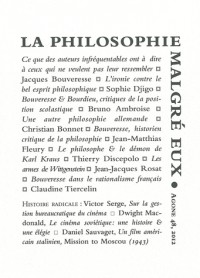 Agone, N° 48, 2012 : La philosophie malgré eux