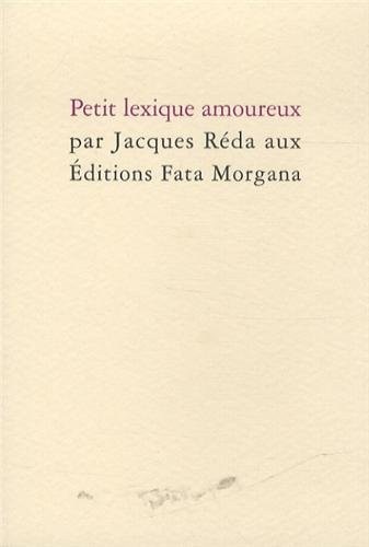Petit lexique amoureux