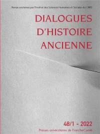 Dialogues d'histoire ancienne 48/1