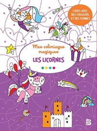 Coloriages magiques - Licornes 3+