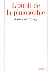 L'Oubli de la philosophie